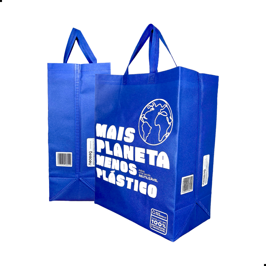 NEOBAG TNT ECOLOGICA AZUL 33X42X18
