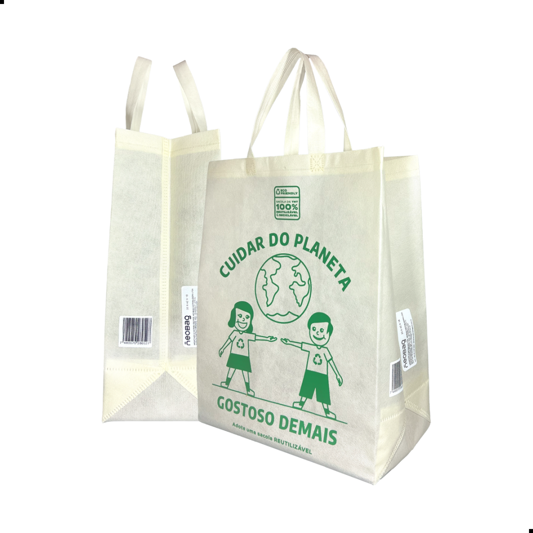 NEOBAG TNT ECOLOGICA BEGE 33X42X18